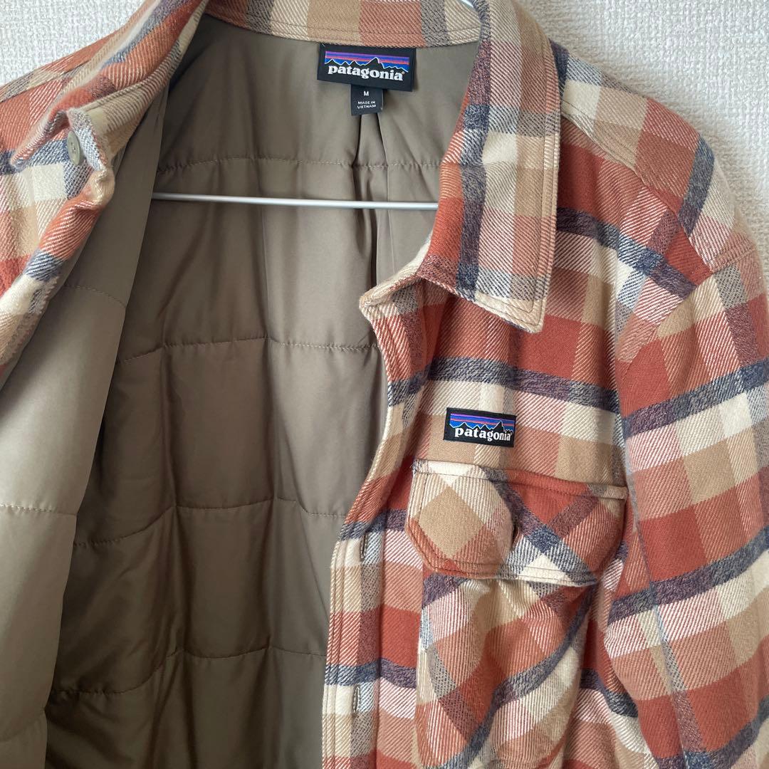 patagonia チェック柄ジャケット Mサイズ