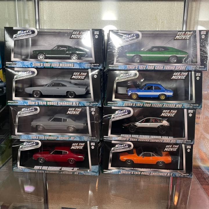 ワイルドスピード GREENLIGHT ダイキャスト 16台セット