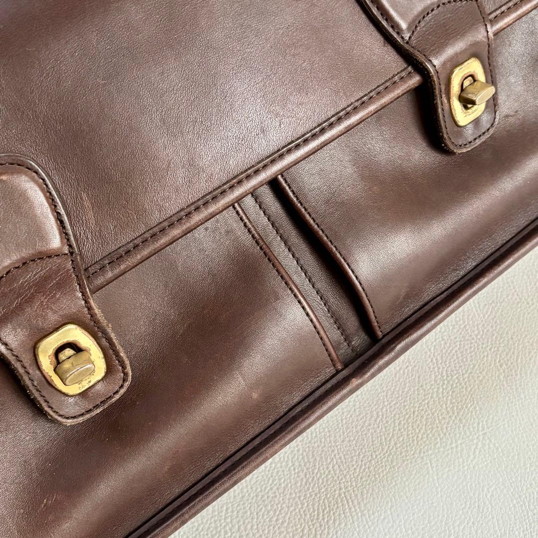 【COACH】オールドコーチ ターンロック ビジネスバッグ 5275 レザー