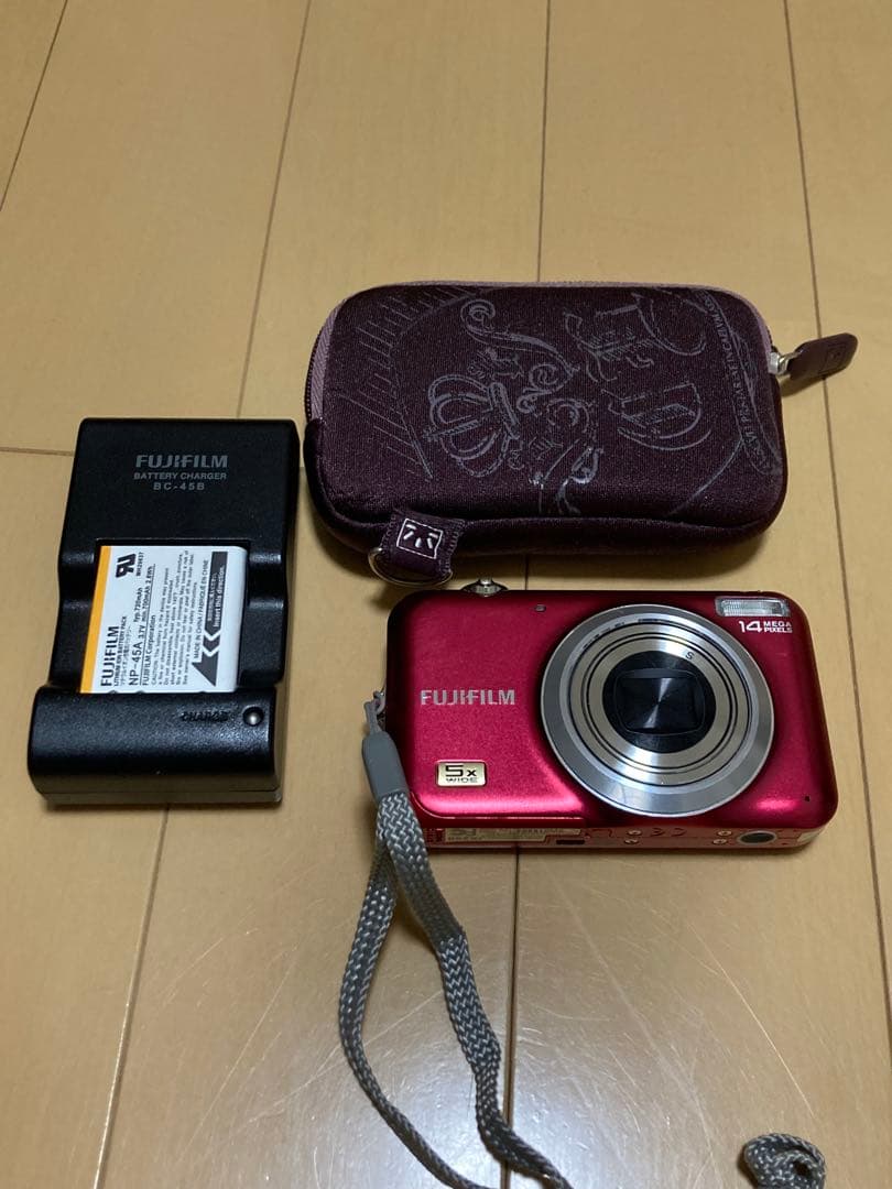 FUJIFILM JX280 レッド Amazon | FX-JX280R FinePix JX280 レッド | コンパクト 通販