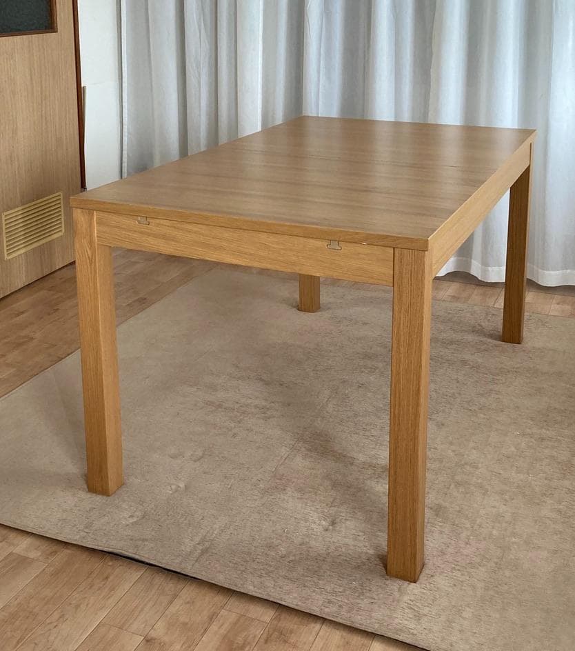 IKEA★BJURSTA　送料込　伸長式テーブル　140/160/180cm