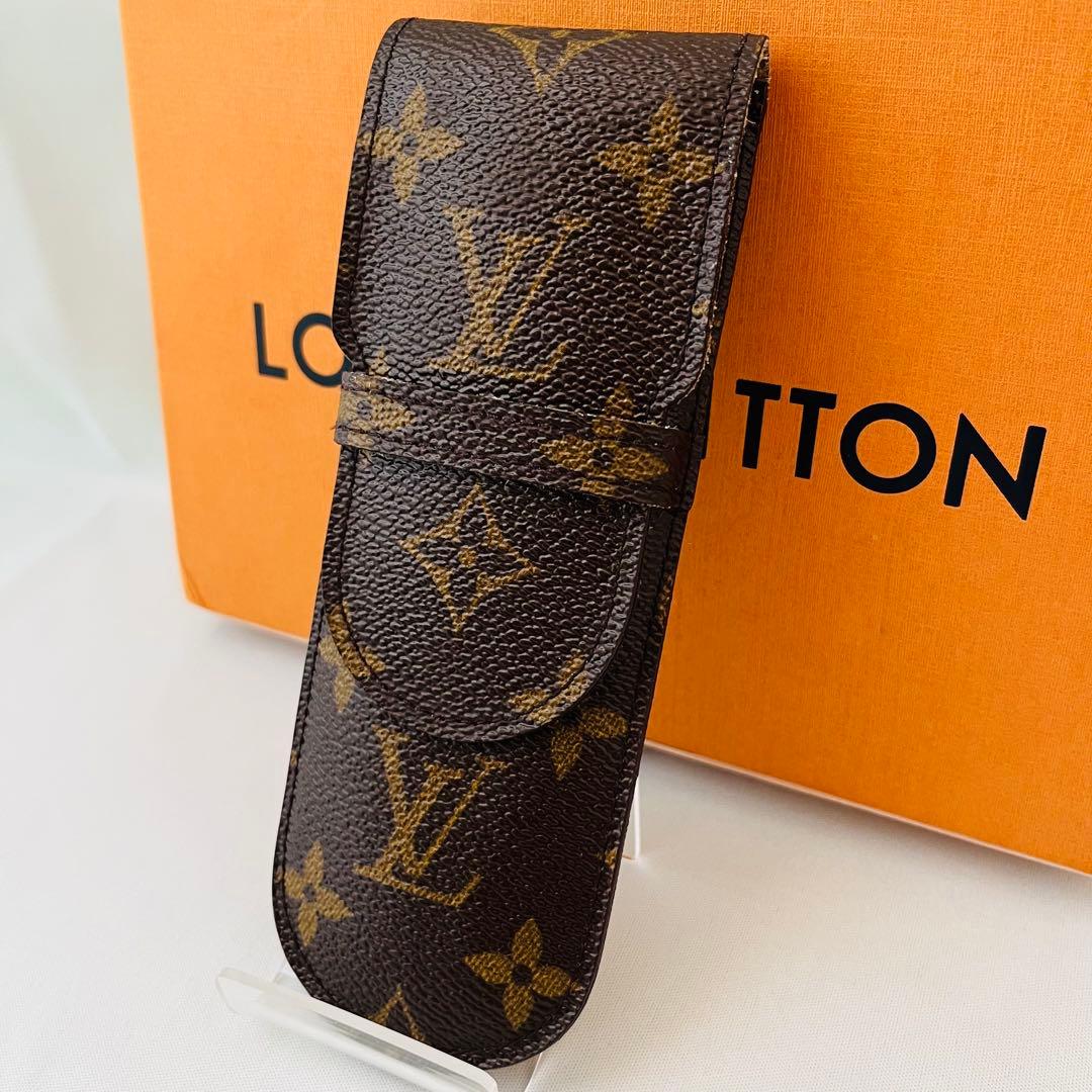 ルイヴィトン モノグラム ペンケース エテュイスティロ M62990