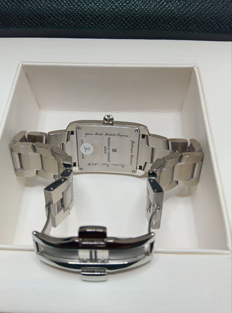 L*Y様 新品フレデリックコンスタント腕時計ステンレスサファイアガラス