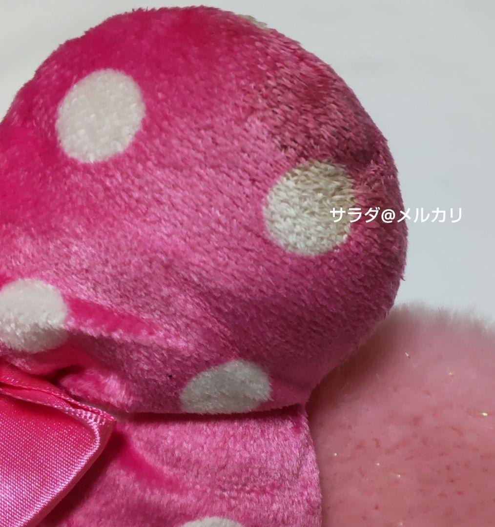 ディズニー レア ミニー イヤリング カチューシャ ピンク リボン 水玉