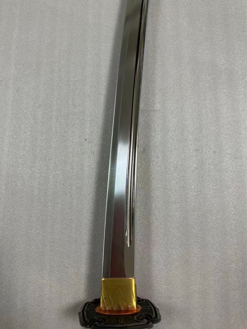 美品 模造刀 大太刀 飾り太刀 陣太刀 鞘付き全長約121cm 11O