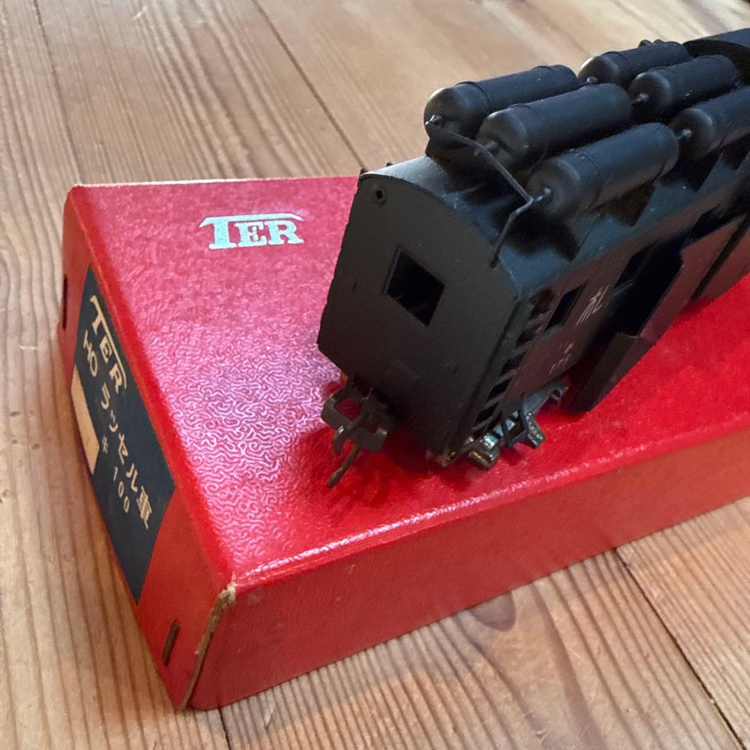 HOゲージ】TER 国鉄 キ100 ラッセル車 除雪車 箱付 ヴィンテージ