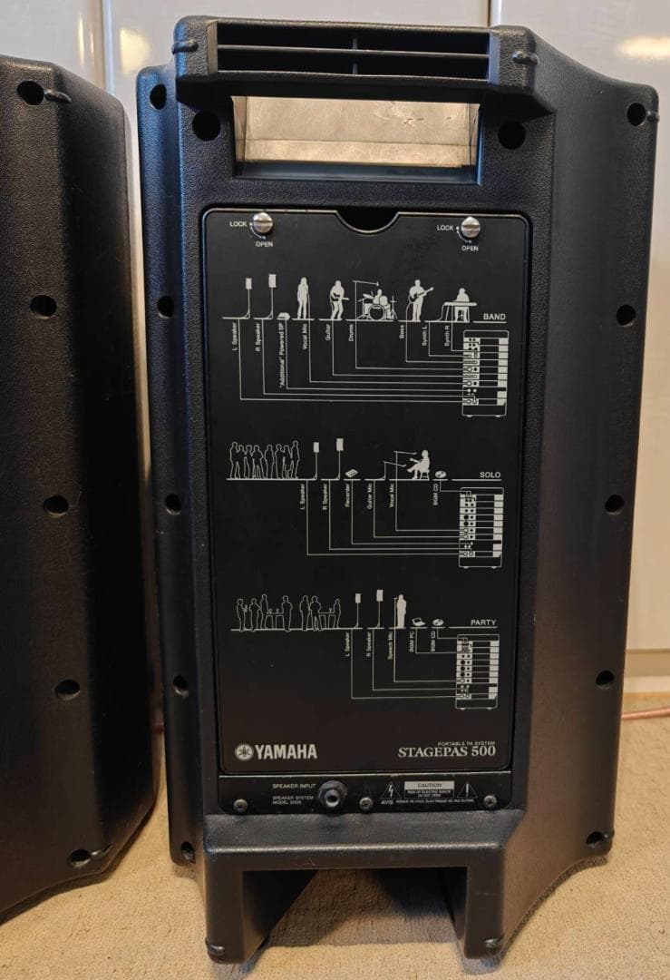 YAMAHA STAGEPAS 500 ポータブルPAシステム スピーカー