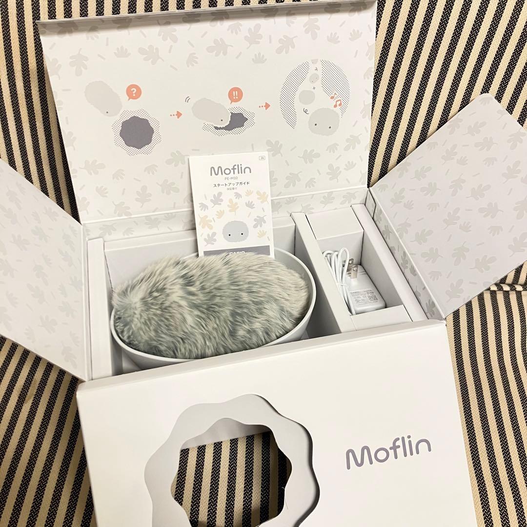 ⭐︎週末SALE⭐︎CASIO Moflin シルバー　AIペット