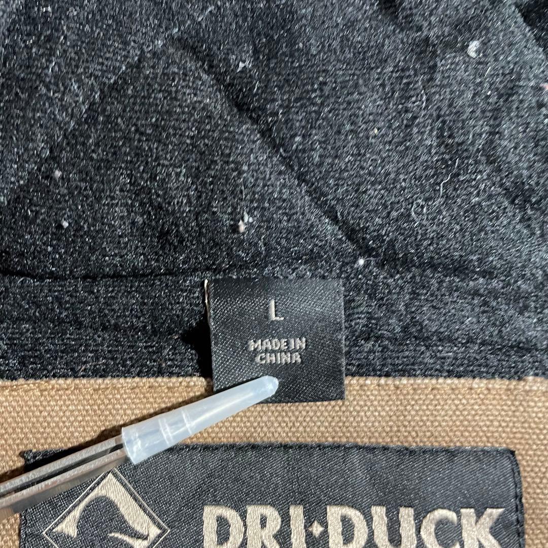 90-00sUSA古着アクティブジャケットダック生地キャラメル色Lサイズフェード