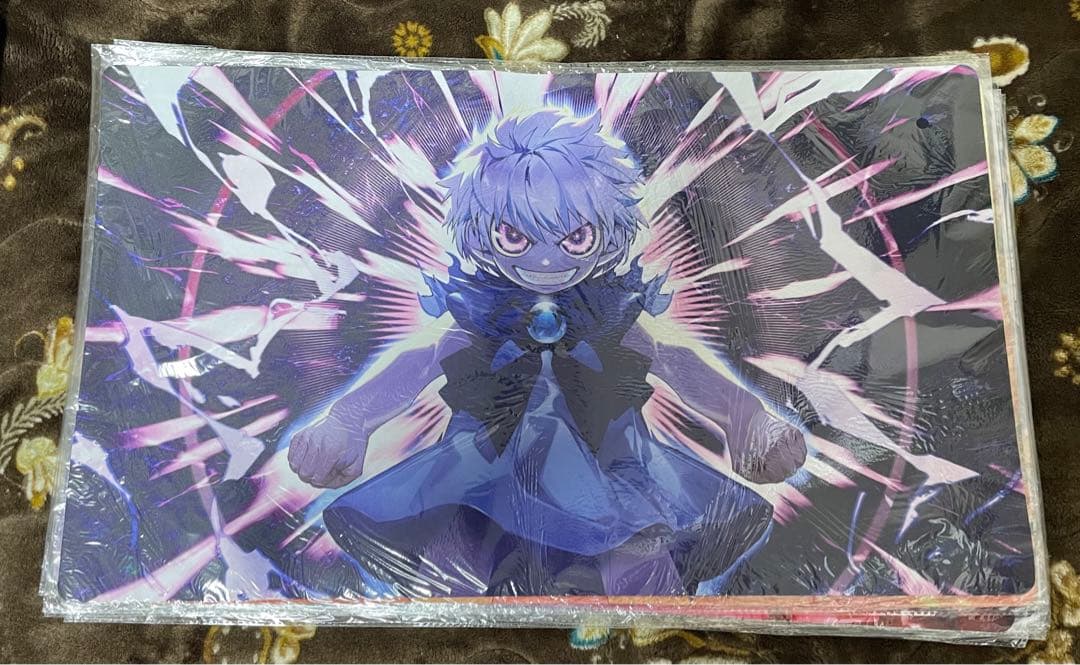 マスクの中 金色のガッシュ ゼオンベル プレイマット