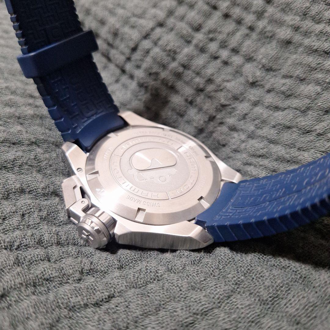 Hamilton H77705345 カーキネイビー オープンウォーター