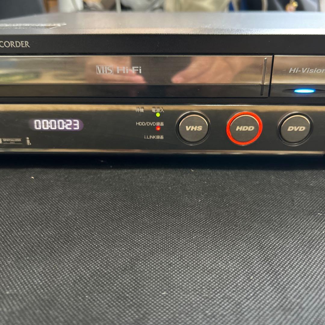 【HDD/DVD/VHS】SHARP AQUOS レコーダー DV-ACV52