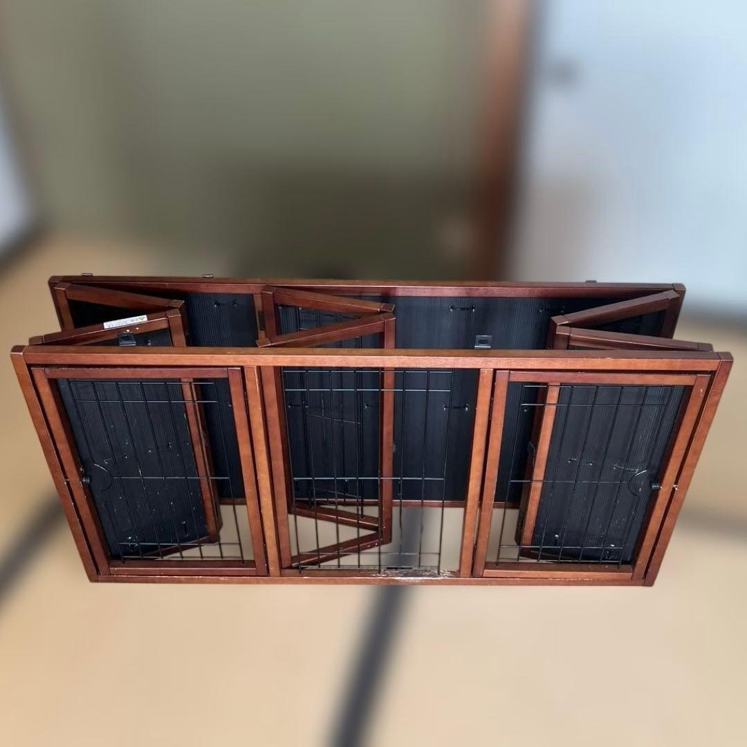 折り畳み木製犬用ケージ 12年程前6万で購入 静岡市取り