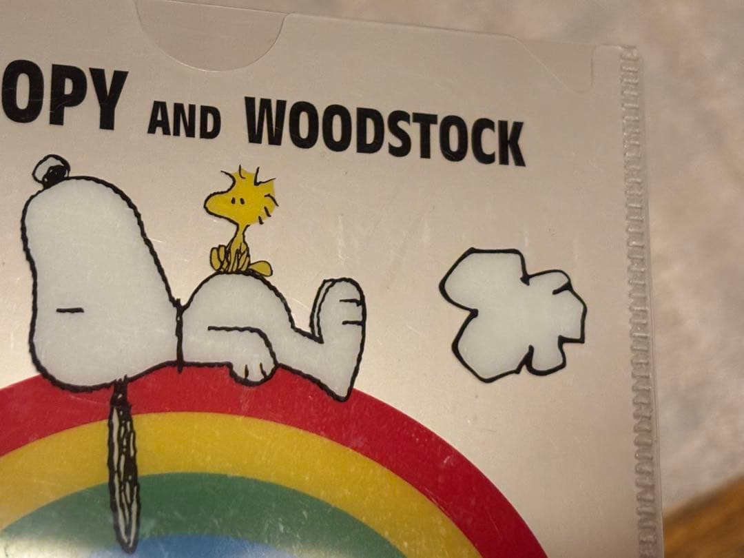 d*7様 スヌーピー ミニミニクリアファイル 3枚セット 可愛い