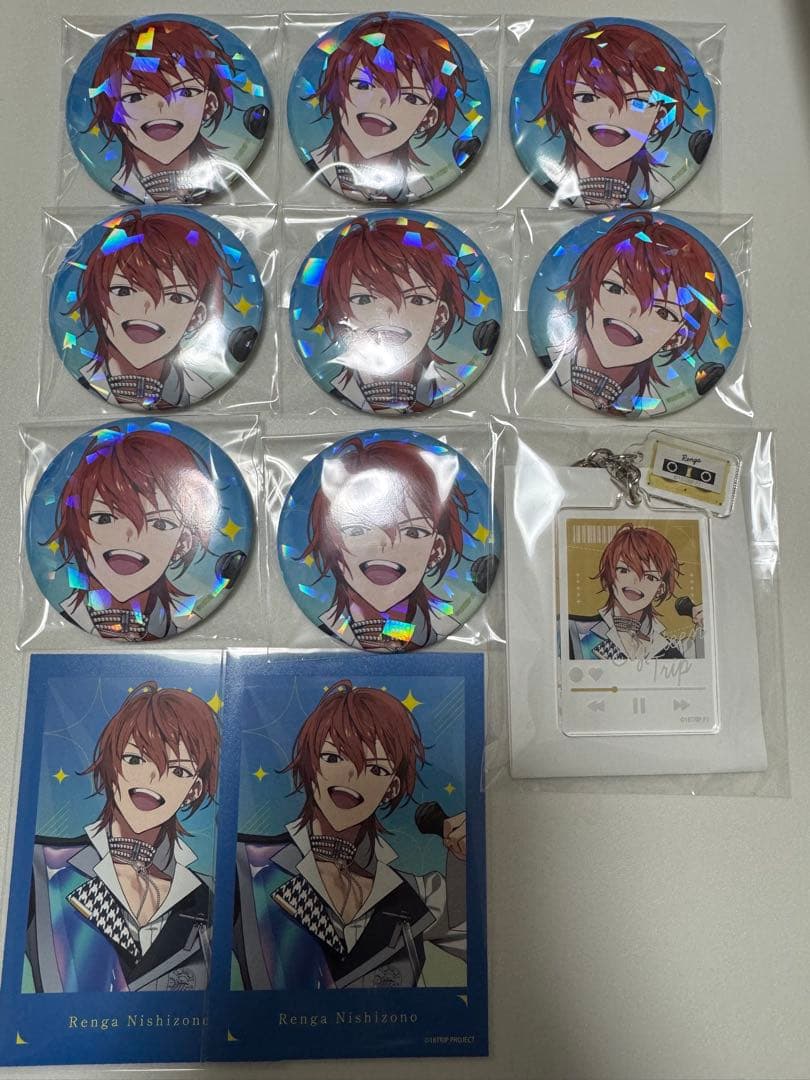 18TRIP エイトリ 西園練牙 缶バッジ ミニフォト アクリルキーホルダー