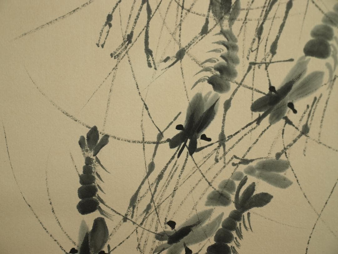 董市仕入れ品 中国時代の掛軸激安骨董品 肉筆保証 博物館 BD174A10-3