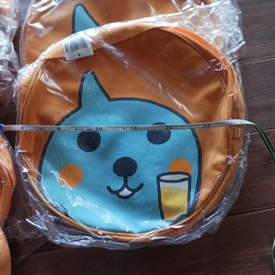 コカコーラ クーオレンジ手提げバッグ 10個 子供 ファスナー 円形 ノベルティ