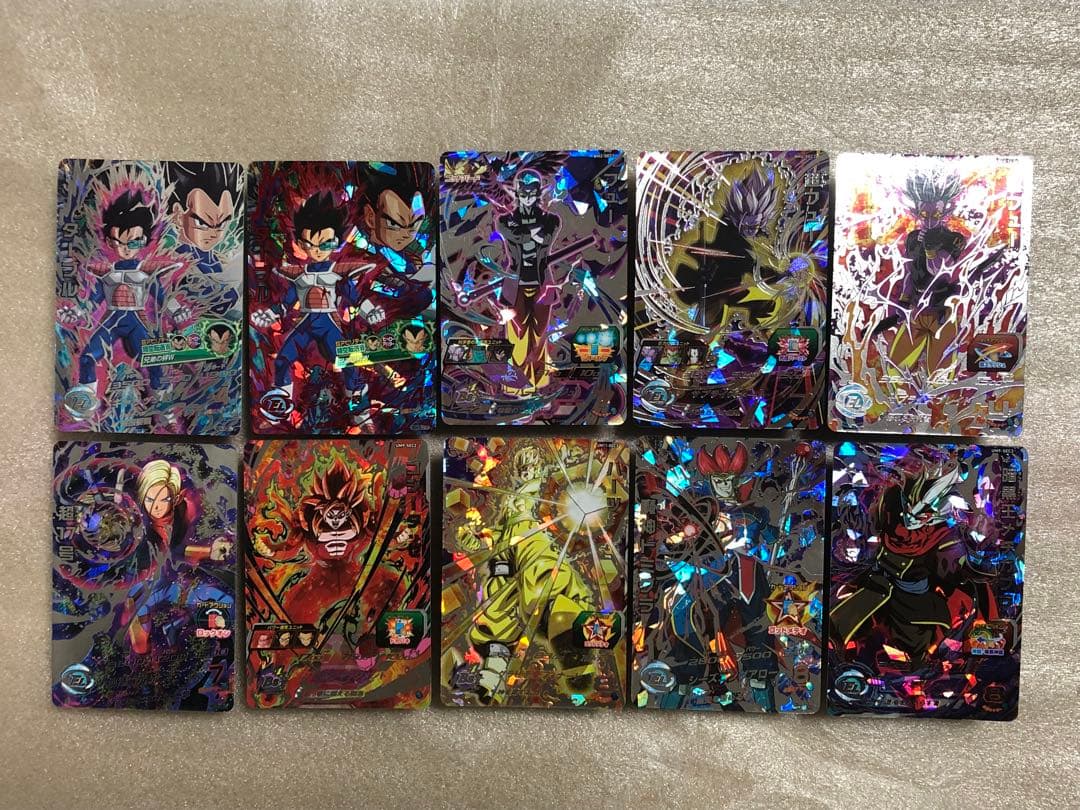 ドラゴンボールヒーローズ　まとめ売り　ＳＥＣ ＵＲ全１２０枚　１枚辺り３００円
