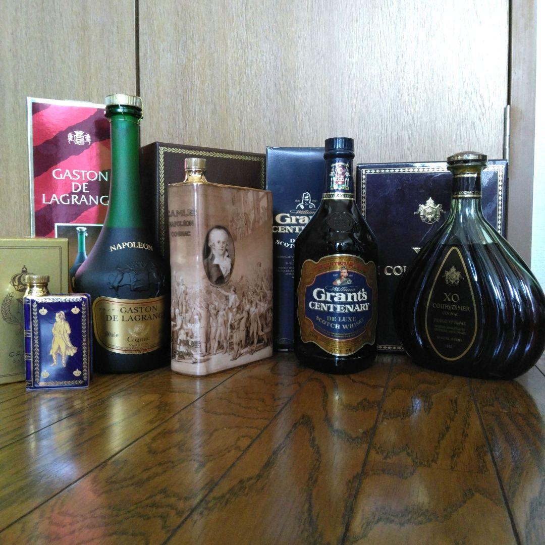古酒まとめ売り 5本 ブランデー コニャック ウィスキー
