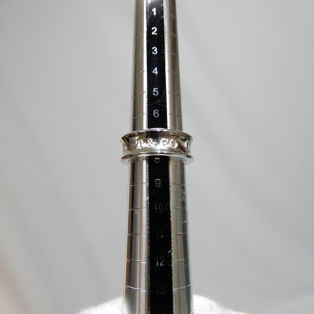 ティファニー　ナロー リング　7号 1837 シルバー　A02