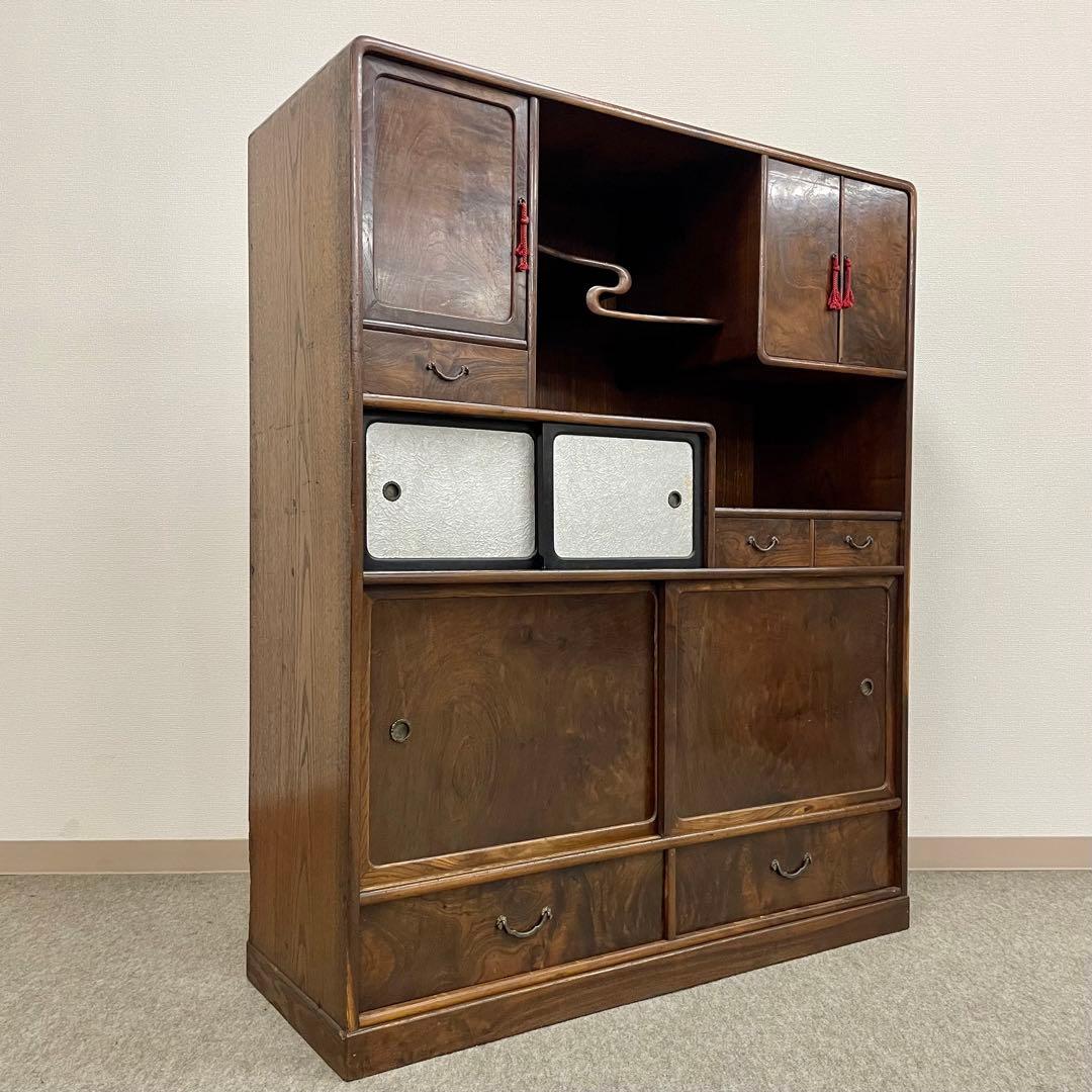 Japanese Antique 古道具 茶棚 飾り棚