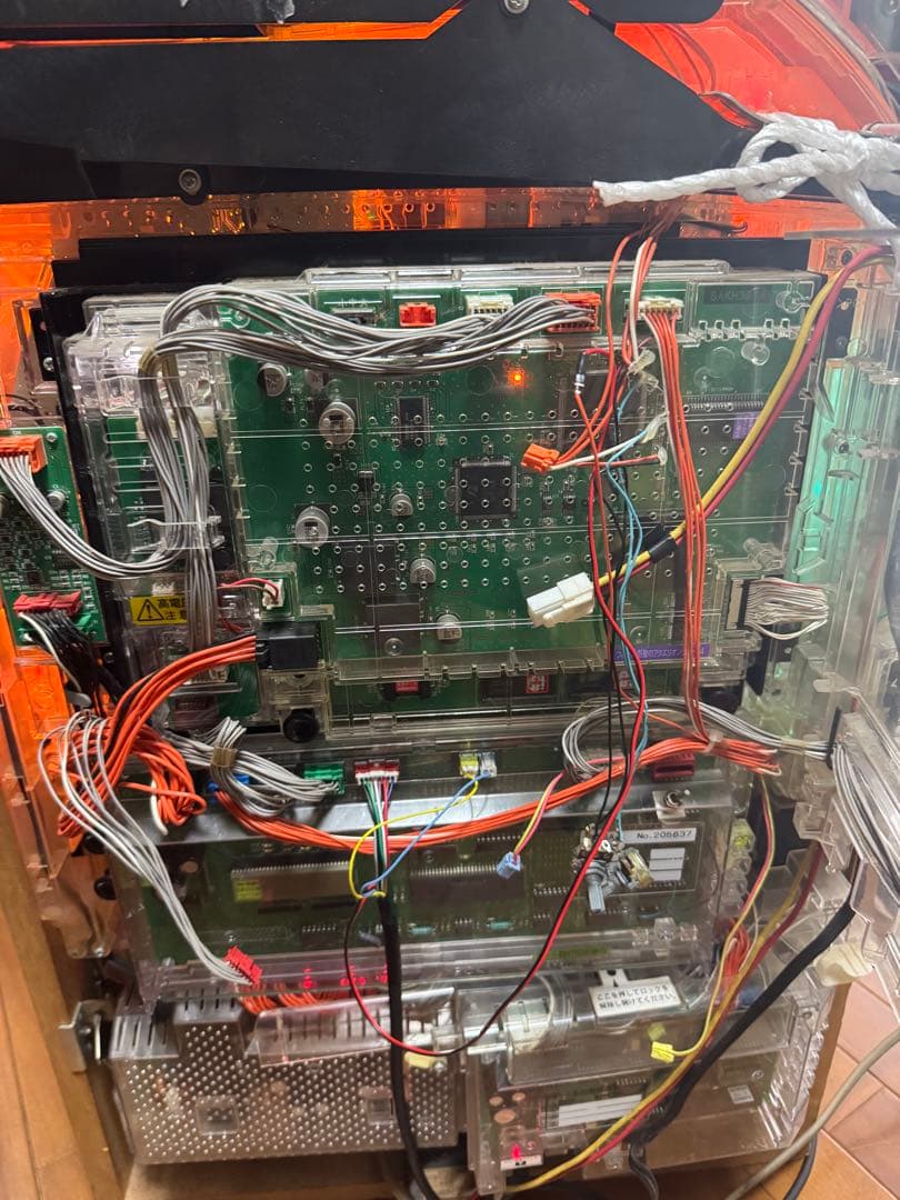 CRF創聖のアクエリオンMF-TV 1/309 パチンコ実機 大当りスイッチ付き