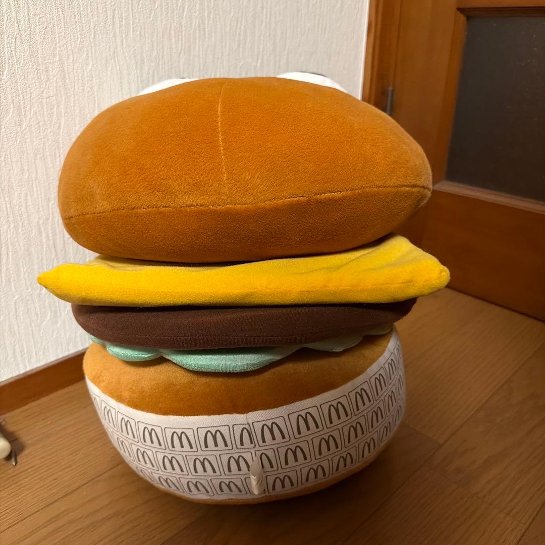 レア！！マクドナルド　非売品　ハンバーガーぬいぐるみ