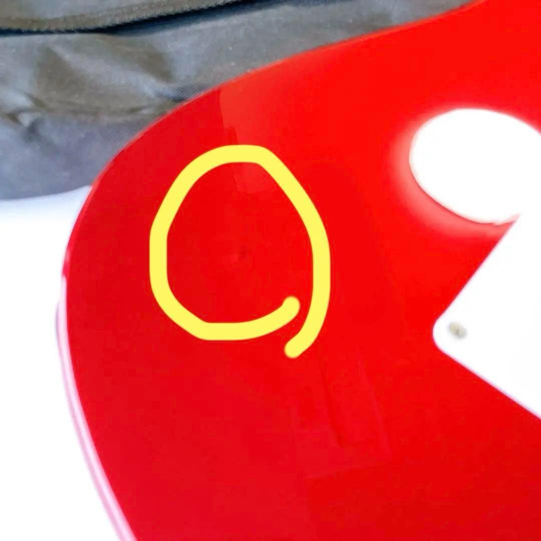 付属品&ケース付き　YAMAHA パシフィカPAC012 レッド