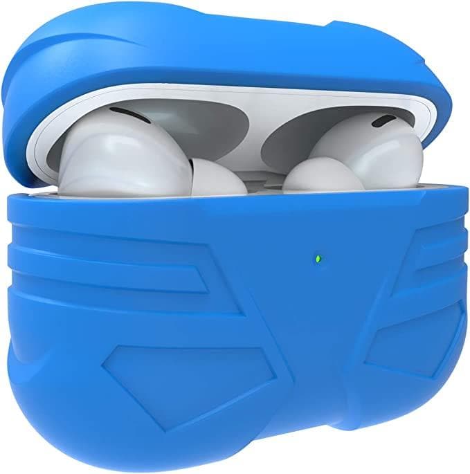 ♡AirPods Pro ケース, URGARMEE シリコン グレー