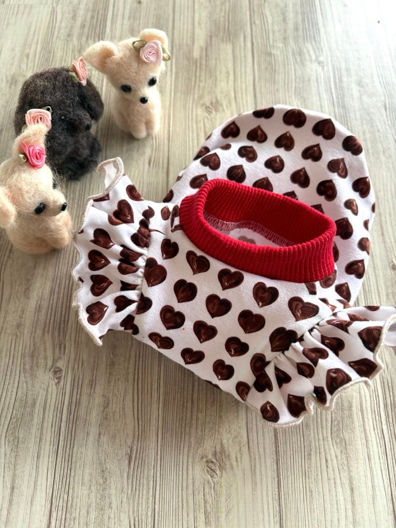 犬服 タンクトップ(SS) ꒡̈⃝Lily꒡̈⃝ハンドメイド - メルカリ