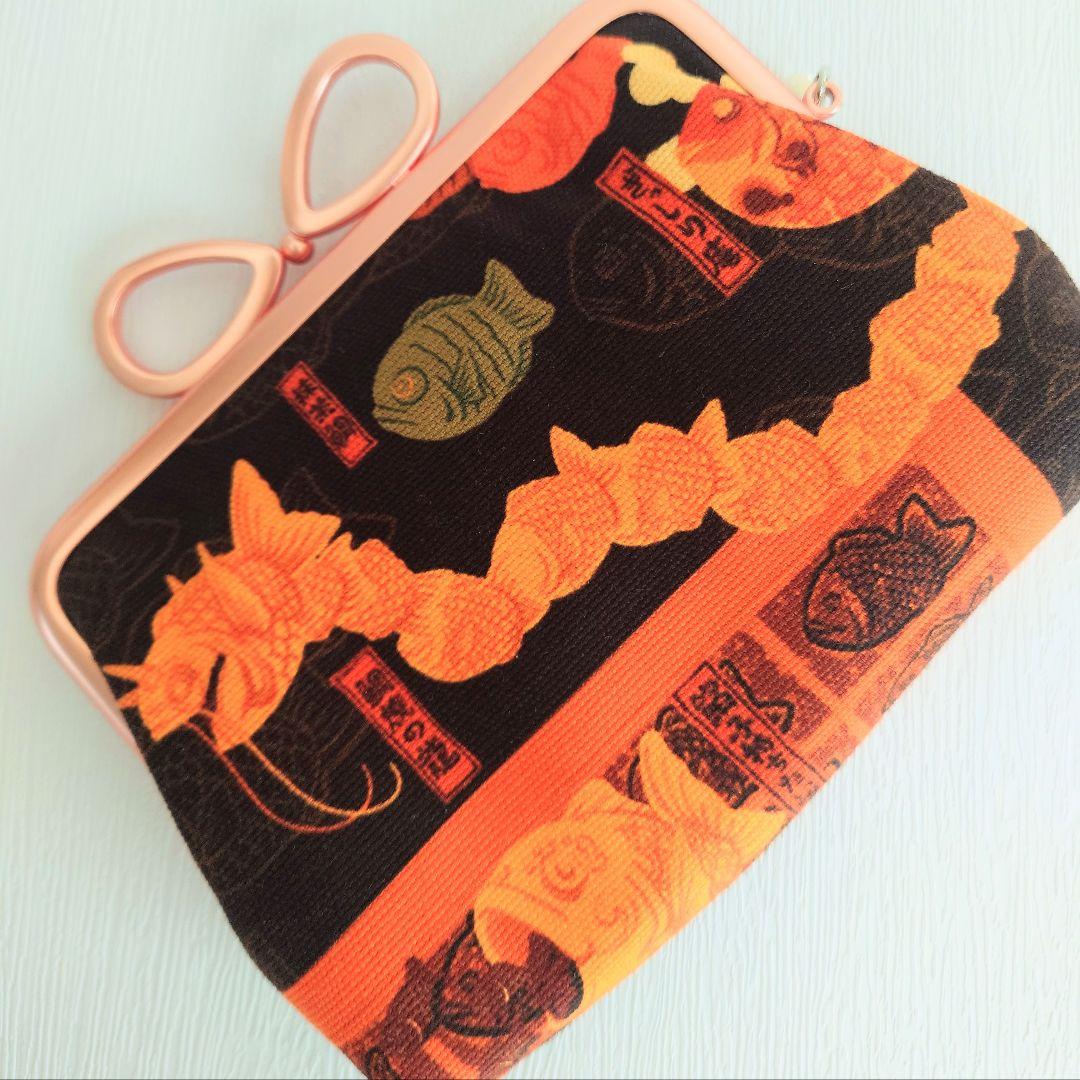 みぃ様おまとめ☆親子がま口財布☆12cm口金☆たい焼き 妖怪