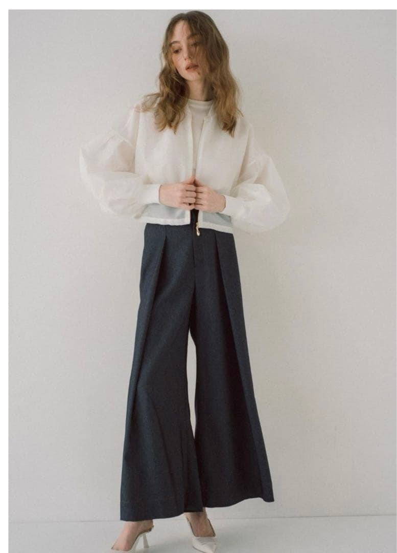 maison de dolceメゾンドドルチェ セゾンワイドパンツ 新品タグ付き