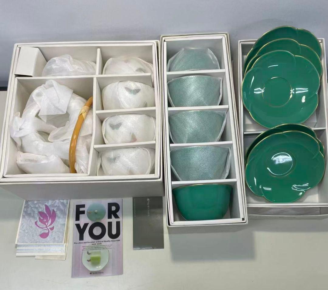 香蘭社 未使用保管品茶器セット3箱