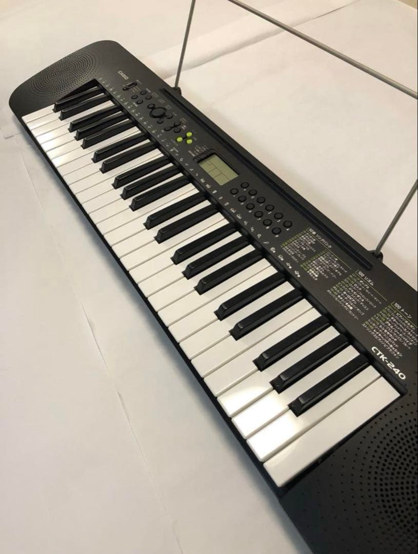 CASIO CTK-420 61鍵キーボードとスタンド