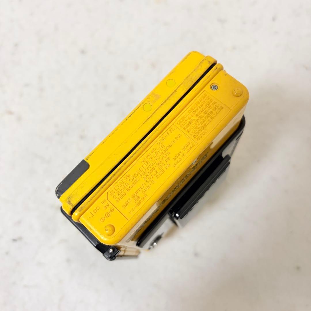 廃盤 SONY カセットウォークマン レジャーツアー WM-F75 ジャンク 2025