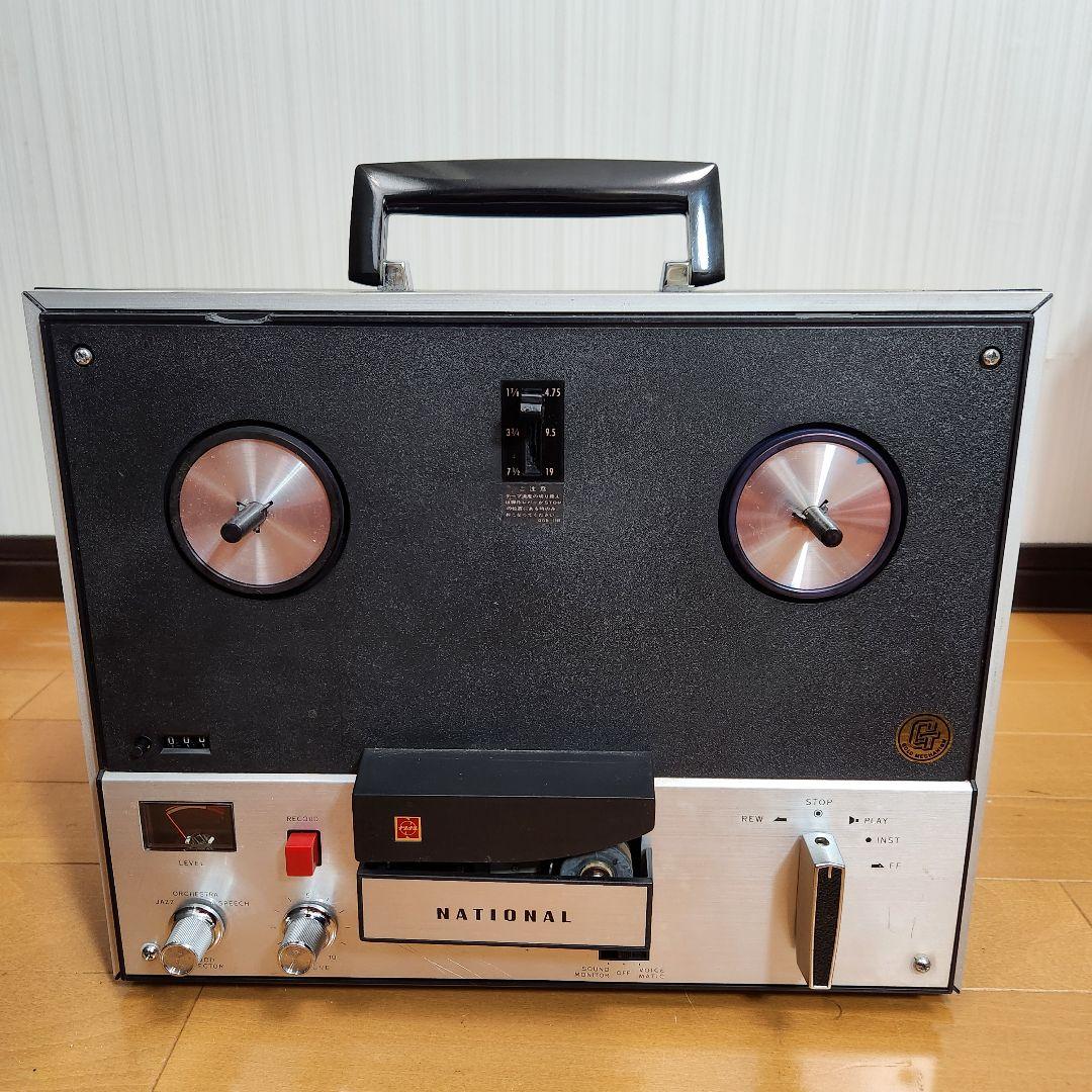 音出し確認済♪美品♪】ナショナル オープンリールデッキ RQ-706