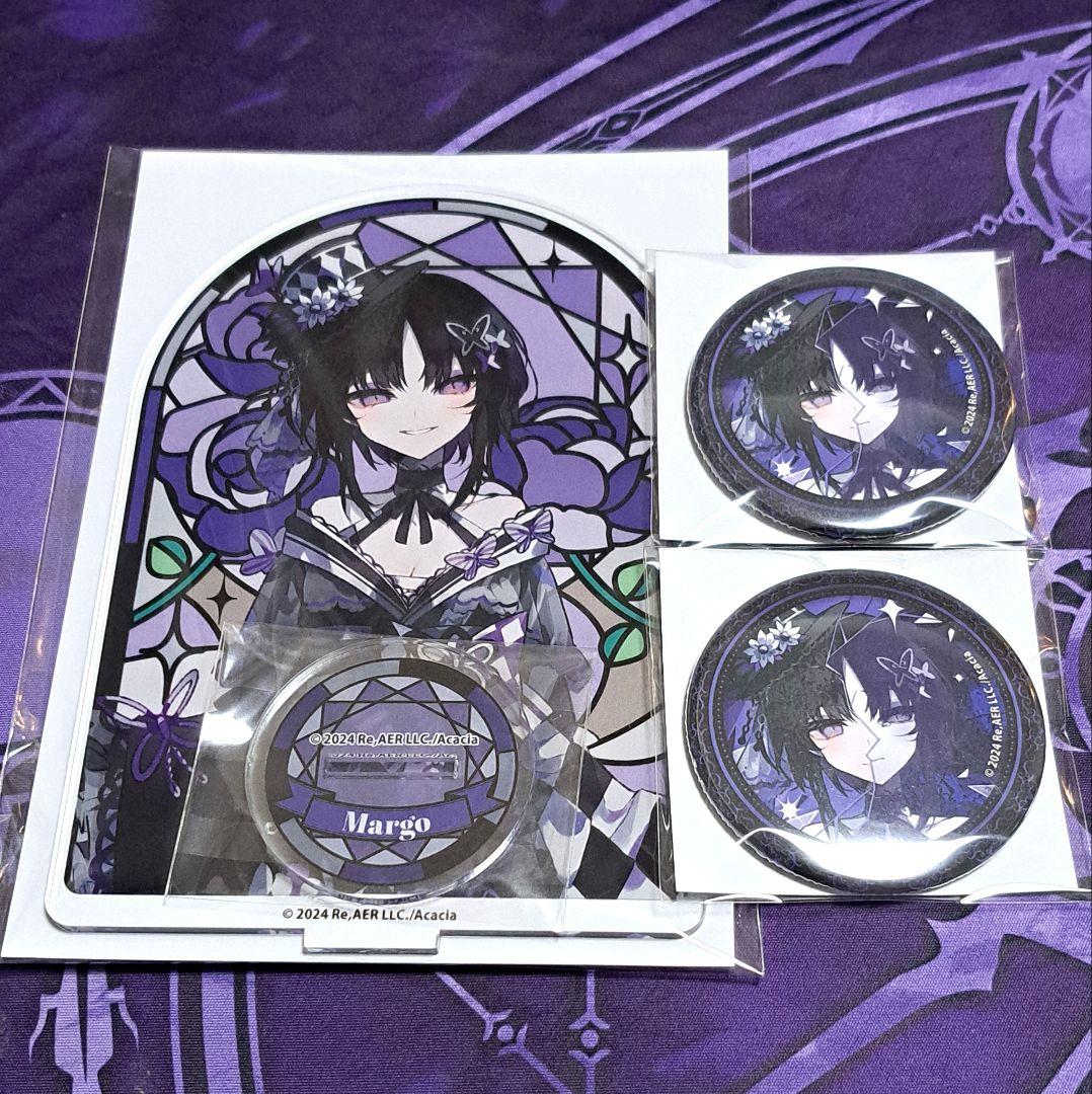 魔法少女ノ魔女裁判 くじメイト 宝生マーゴ アクリルスタンド 缶バッジ