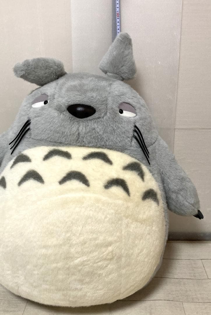 サンアロー　となりのトトロ　大トトロ　お昼寝クッション　グレー　全長73cm