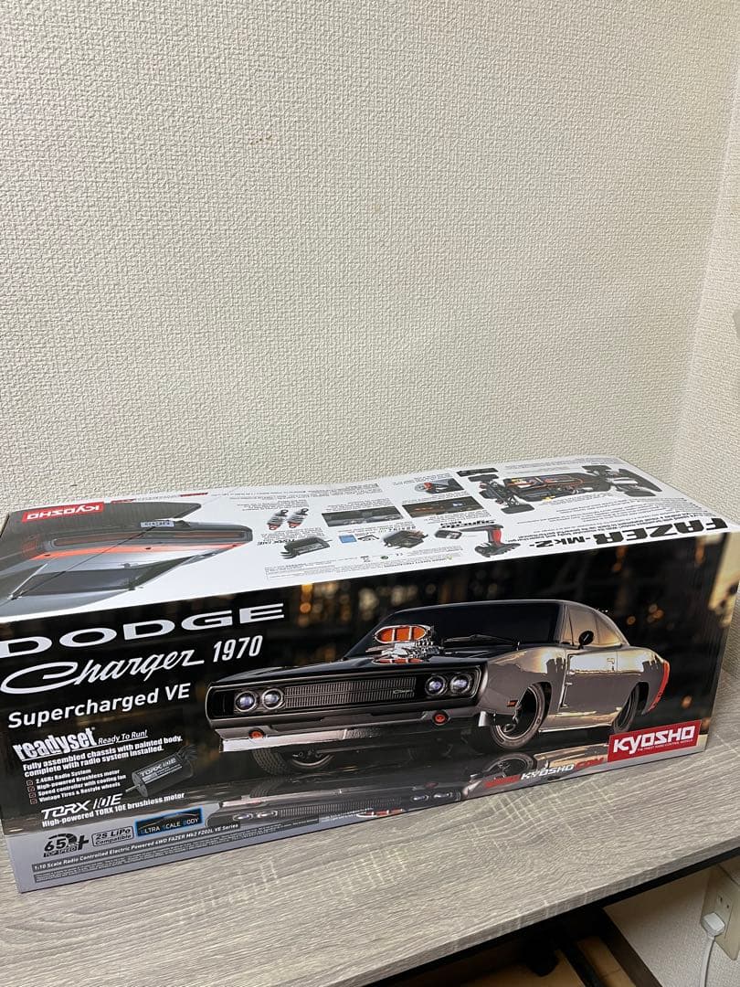 京商　1/10 ダッジチャージャー　1970 VE レディセット　新品 京商 1/10 EP 4WDフェーザーMk2 FZ02L VE レディセット 1970 ダッジ