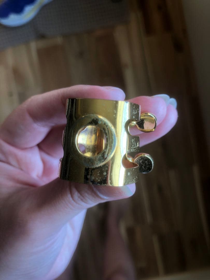 【期間限定値下げ】woodstone gold リガチャー B♭クラリネット 用