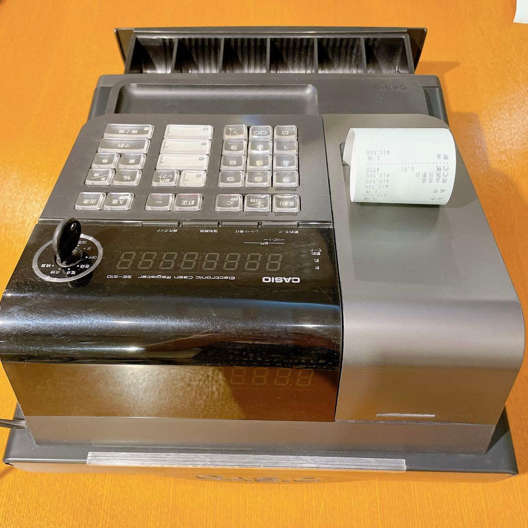 カシオレジスターTE-400フル設定無料PC連携売上管理5800041