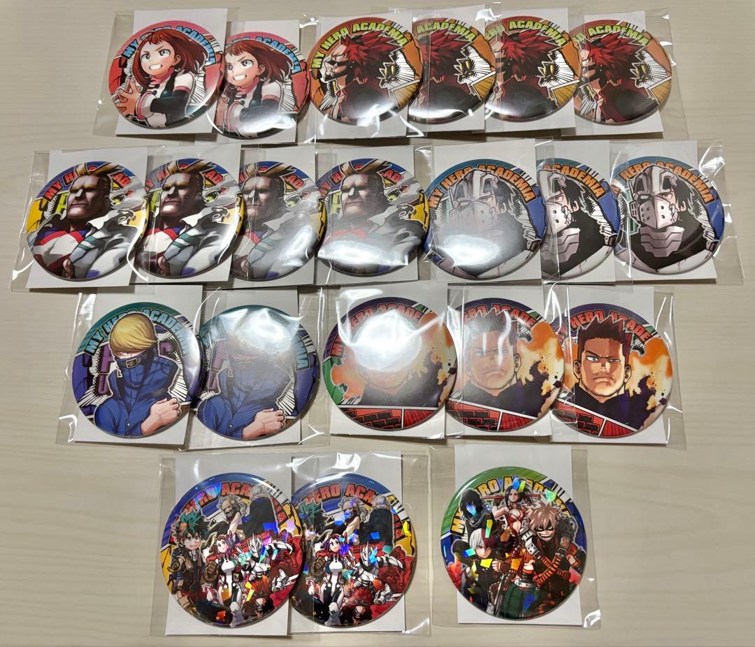 僕のヒーローアカデミア　ヒロアカ　コレクション缶バッジ第7弾