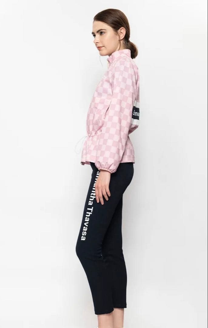 新品タグ付き　Samantha GOLF チェックウインドブレイカー