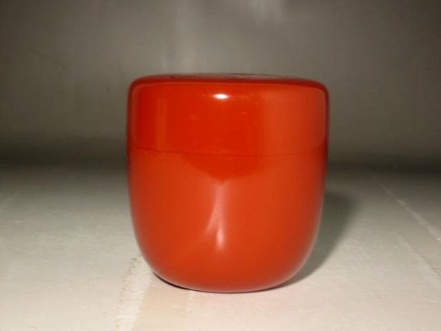 塗師川端近左　朱松唐草　中棗　淡々斎花押の逸品 s301