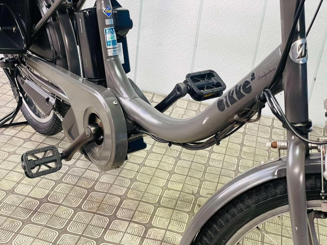 《BRIDGESTONE》 20インチ子供乗せ電動アシスト自転車3114