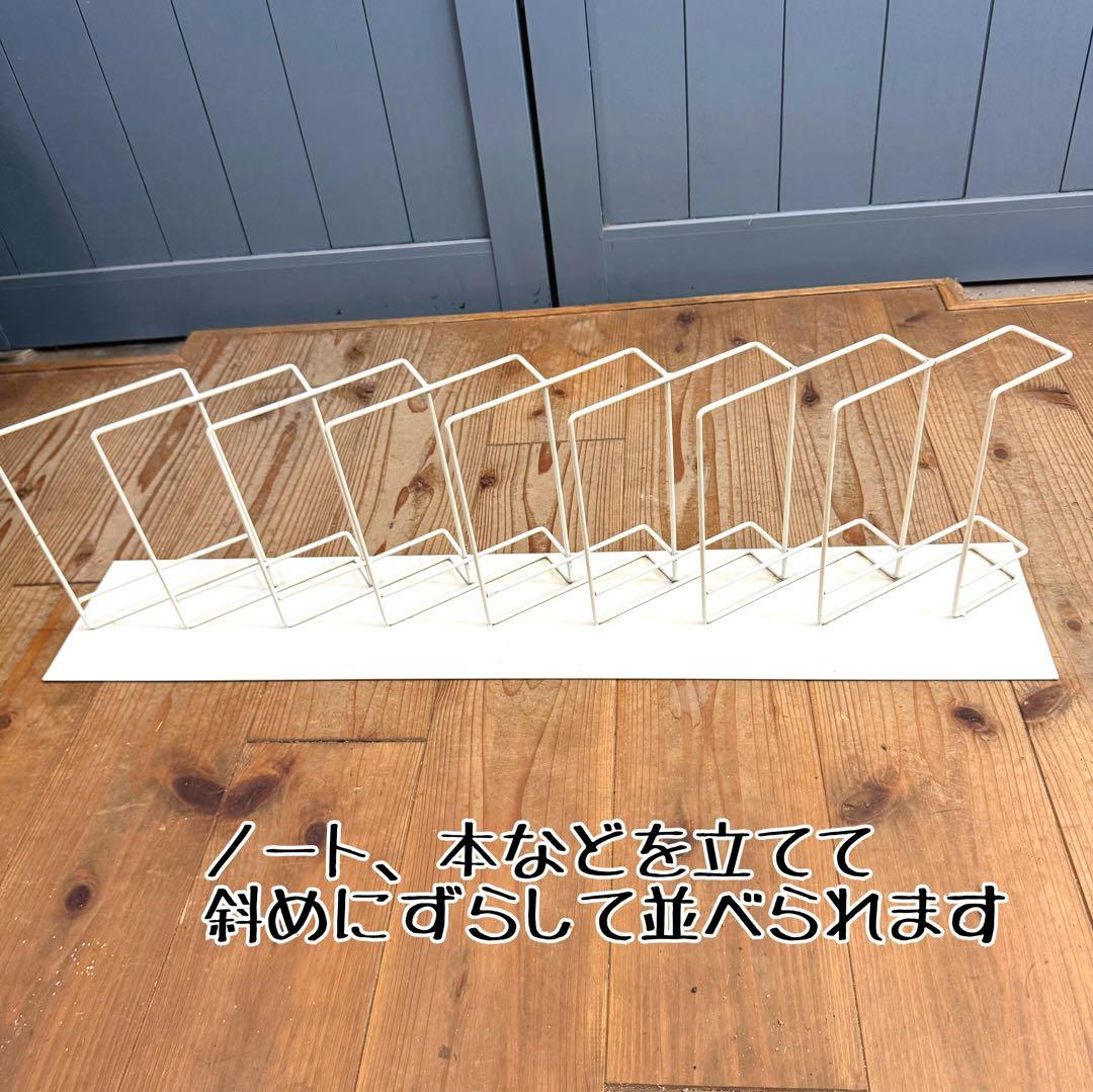 店舗用什器2点セット アクリル製ペンスタンド 鉄製ノートスタンド 本