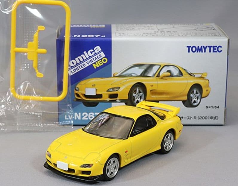 トミカリミテッドヴィンテージネオ マツダ RX-7 Type R (黄色) FD