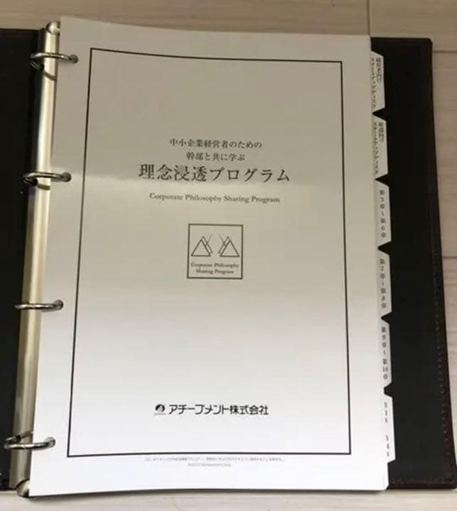 理念浸透プログラム アチーブメント
