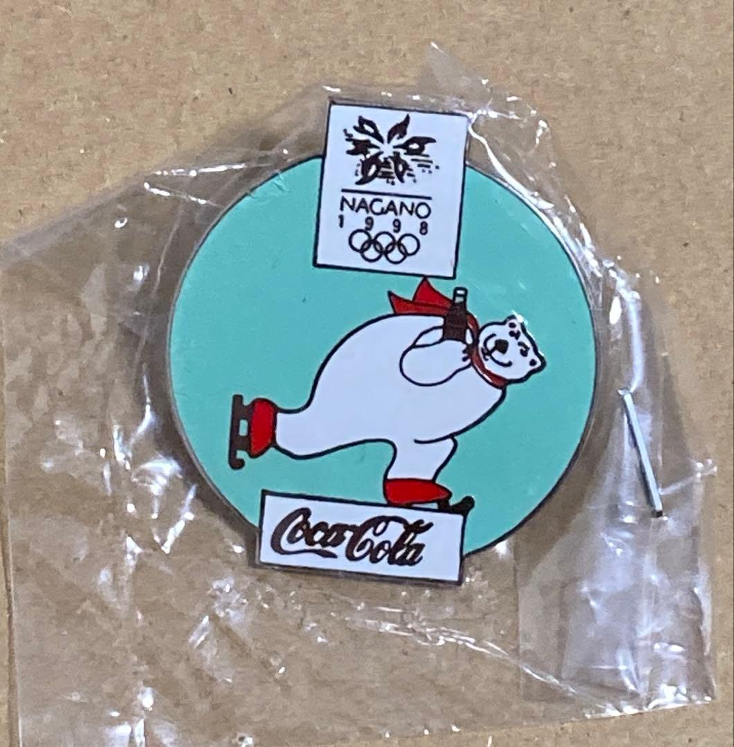 長野オリンピック コカコーラ ポーラーベアピンバッジ 6個 コカコーラ