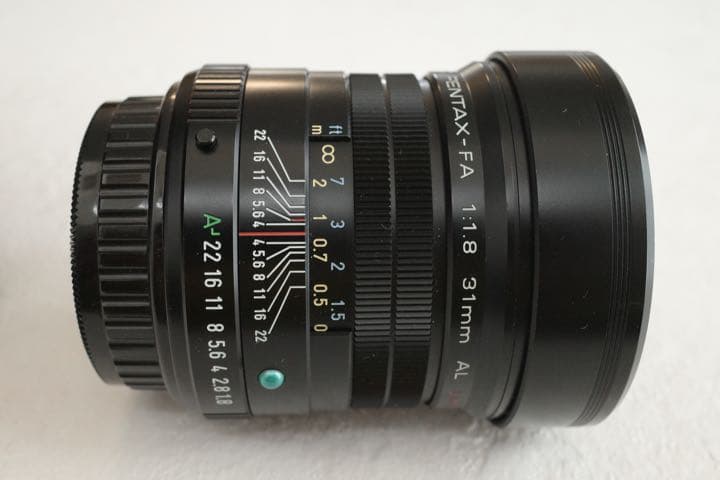 PENTAX FA31mm F1.8 AL Limited ウェポン化 作例付商品レビュー：smc